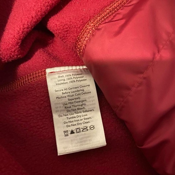 Eddie Bauer Pink Puffer Vest - Picture 6 of 6